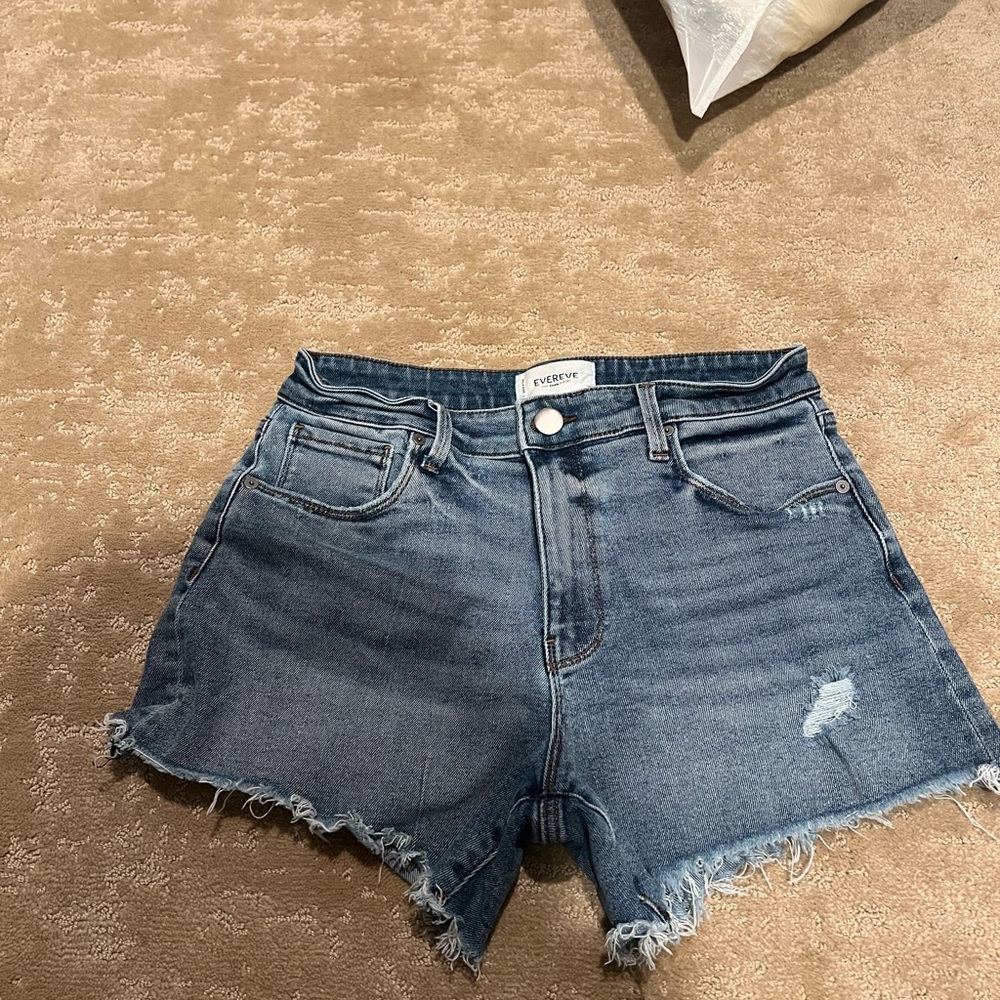 Evereve Denim Women's Blue Shorts